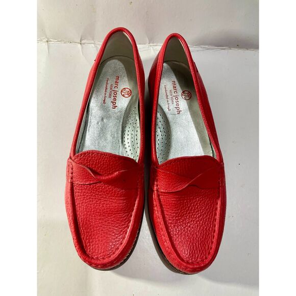 Mark Joseph NY leather comfort shoes loafers Brazil made moccasins women 9 - Picture 2 of 7